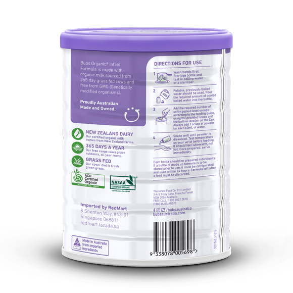 Grass fed infant formula 2025