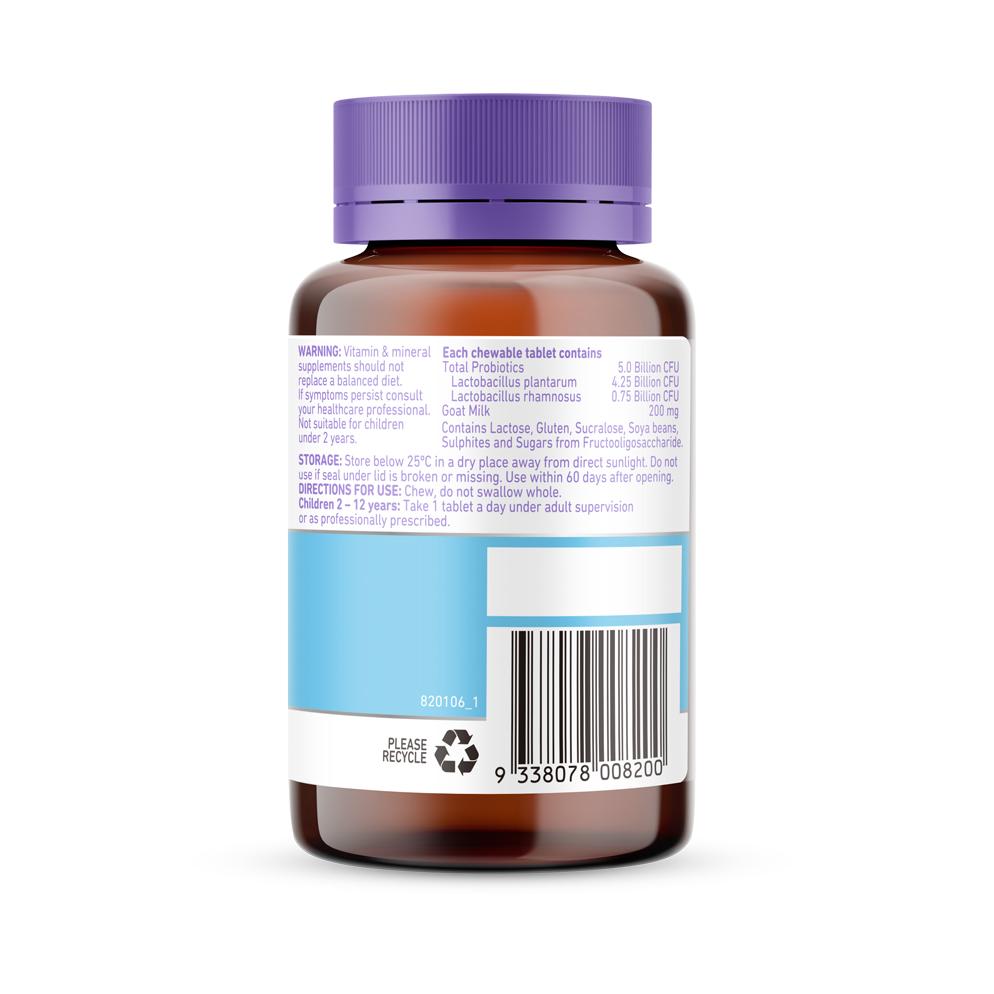 Vita Bubs™ Goat Milk + Probiotics, 60 Chewables Bubs Singapore