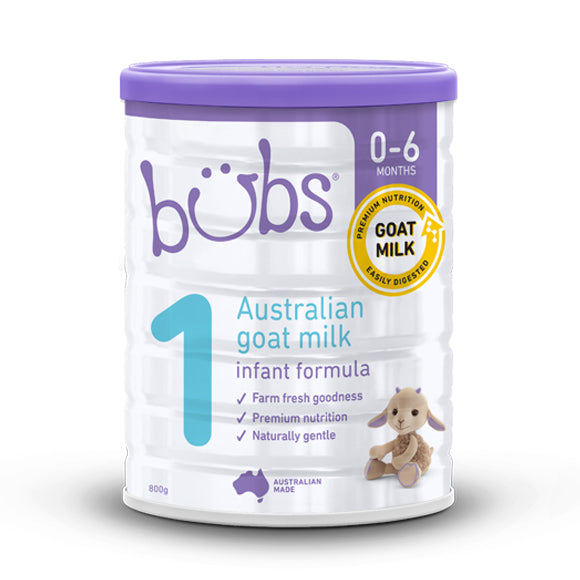 Bubs® Australian Goat Milk Infant Formula Stage 1