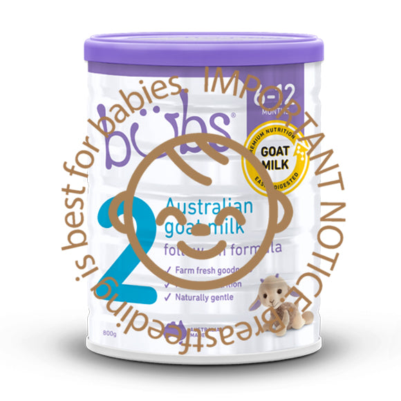 Bubs® Australian Goat Milk Follow-on Formula Stage 2